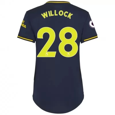 Damen Fußball Joe Willock 28 Ausweichtrikot Dunkelblau Trikot 2019/20 Hemd