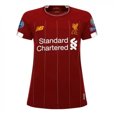 Damen Fußball Henderson 14 Heimtrikot Rot Trikot 2019/20 Hemd