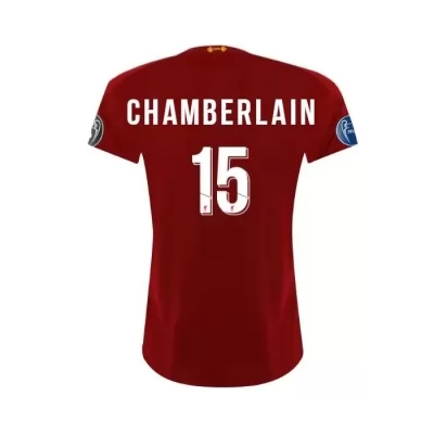 Damen Fußball Alex Oxlade-chamberlain 15 Heimtrikot Rot Trikot 2019/20 Hemd