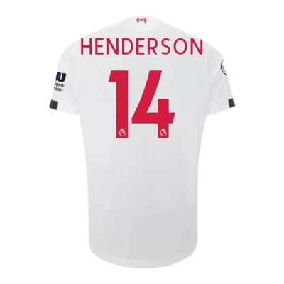 Damen Fußball Henderson 14 Auswärtstrikot Weiß Trikot 2019/20 Hemd