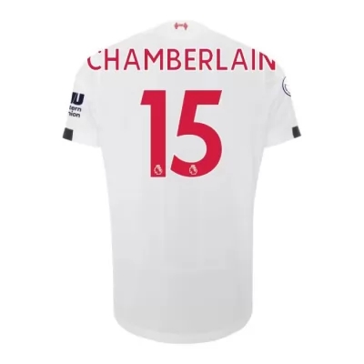 Damen Fußball Alex Oxlade-Chamberlain 15 Auswärtstrikot Weiß Trikot 2019/20 Hemd
