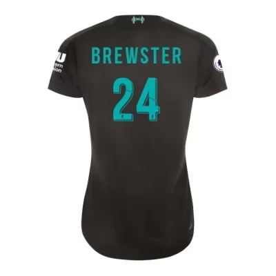 Damen Fußball Rhian Brewster 24 Ausweichtrikot Schwarz Trikot 2019/20 Hemd