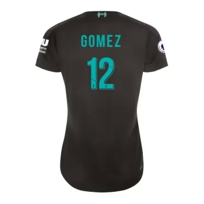 Damen Fußball Joe Gomez 12 Ausweichtrikot Schwarz Trikot 2019/20 Hemd