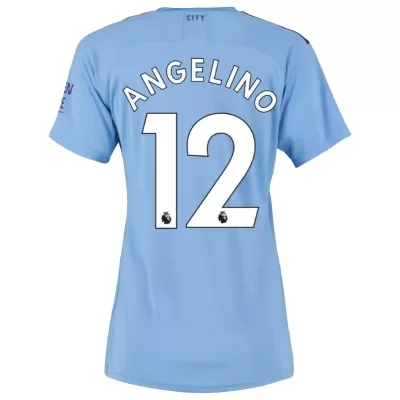 Damen Fußball Angelino 12 Heimtrikot Blau Trikot 2019/20 Hemd