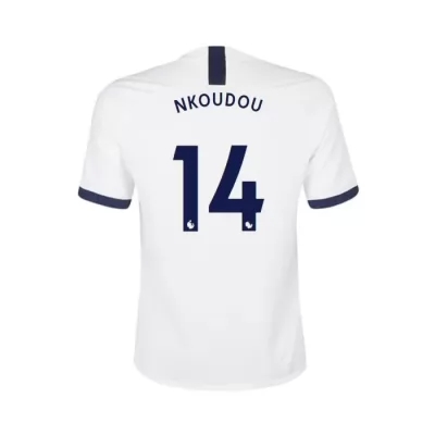 Damen Fußball Georges-kevin Nkoudou 14 Heimtrikot Weiß Trikot 2019/20 Hemd