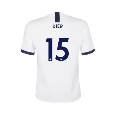 Damen Fußball Eric Dier 15 Heimtrikot Weiß Trikot 2019/20 Hemd