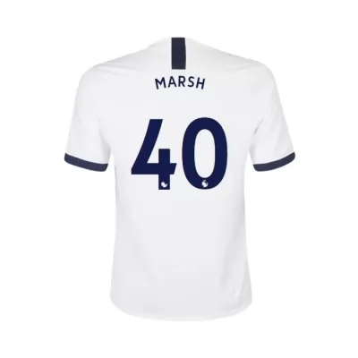 Damen Fußball George Marsh 40 Heimtrikot Weiß Trikot 2019/20 Hemd