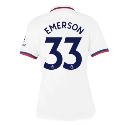 Damen Fußball Emerson Palmieri 33 Auswärtstrikot Weiß Trikot 2019/20 Hemd
