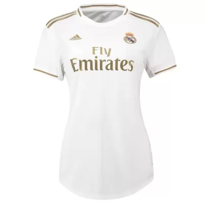 Damen Fußball Dein Name 0 Heimtrikot Weiß Trikot 2019/20 Hemd