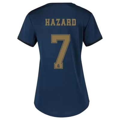 Damen Fußball Eden Hazard 7 Auswärtstrikot Marine Trikot 2019/20 Hemd