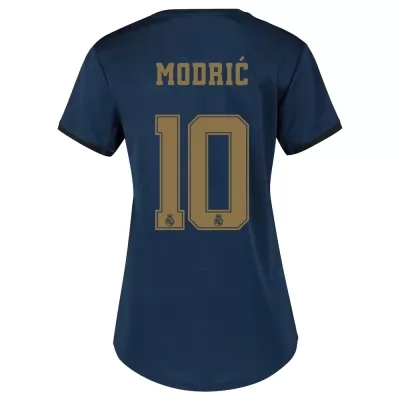 Damen Fußball Luka Modric 10 Auswärtstrikot Marine Trikot 2019/20 Hemd