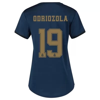 Damen Fußball Alvaro Odriozola 19 Auswärtstrikot Marine Trikot 2019/20 Hemd