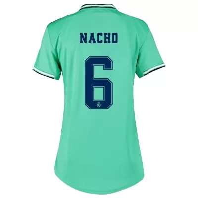 Damen Fußball Nacho 6 Ausweichtrikot Grün Trikot 2019/20 Hemd