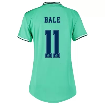 Damen Fußball Gareth Bale 11 Ausweichtrikot Grün Trikot 2019/20 Hemd