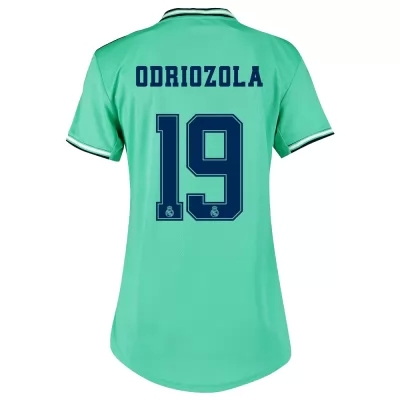 Damen Fußball Alvaro Odriozola 19 Ausweichtrikot Grün Trikot 2019/20 Hemd