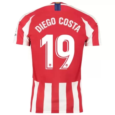 Damen Fußball Diego Costa 19 Heimtrikot Rot Trikot 2019/20 Hemd
