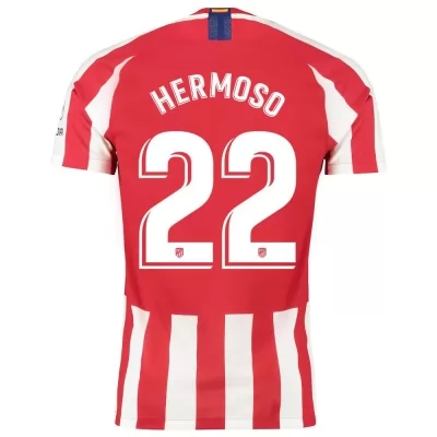 Damen Fußball Mario Hermoso 22 Heimtrikot Rot Trikot 2019/20 Hemd