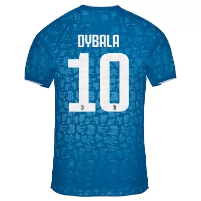 Damen Fußball Paulo Dybala 10 Ausweichtrikot Blau Trikot 2019/20 Hemd