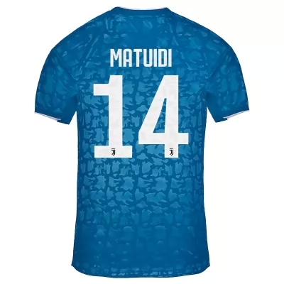 Damen Fußball Blaise Matuidi 14 Ausweichtrikot Blau Trikot 2019/20 Hemd