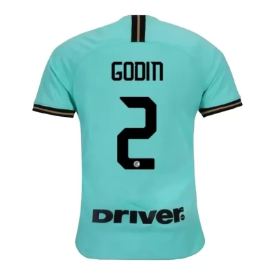 Damen Fußball Diego Godin 2 Auswärtstrikot Grün Trikot 2019/20 Hemd