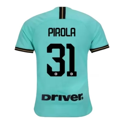Damen Fußball Lorenzo Pirola 31 Auswärtstrikot Grün Trikot 2019/20 Hemd