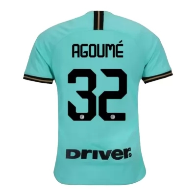 Damen Fußball Lucien Agoume 32 Auswärtstrikot Grün Trikot 2019/20 Hemd