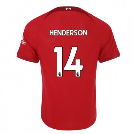 Kandiny Kinder Henderson #14 Dunkelrot Heimtrikot Trikot 2022/23 T-shirt