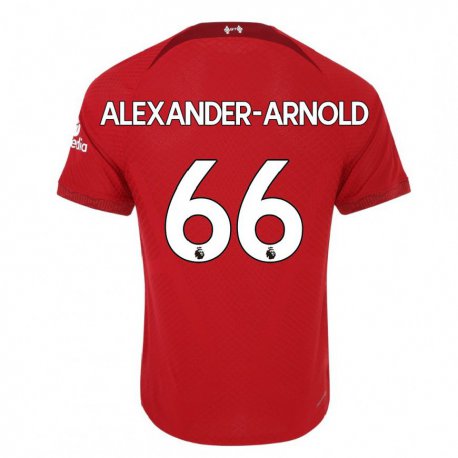 Kandiny Kinder Trent Alexander-arnold #66 Dunkelrot Heimtrikot Trikot 2022/23 T-shirt