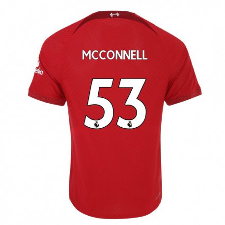 Kandiny Kinder James Mcconnell #53 Dunkelrot Heimtrikot Trikot 2022/23 T-shirt