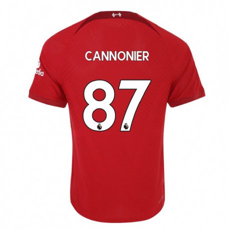 Kandiny Kinder Oakley Cannonier #87 Dunkelrot Heimtrikot Trikot 2022/23 T-shirt