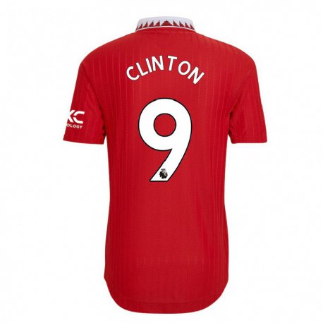 Kandiny Kinder Grace Clinton #9 Rot Heimtrikot Trikot 2022/23 T-shirt