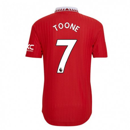 Kandiny Kinder Ella Toone #7 Rot Heimtrikot Trikot 2022/23 T-shirt