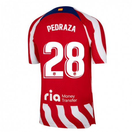 Kandiny Kinder Alfredo Pedraza #28 Rot Weiß Blau Heimtrikot Trikot 2022/23 T-shirt