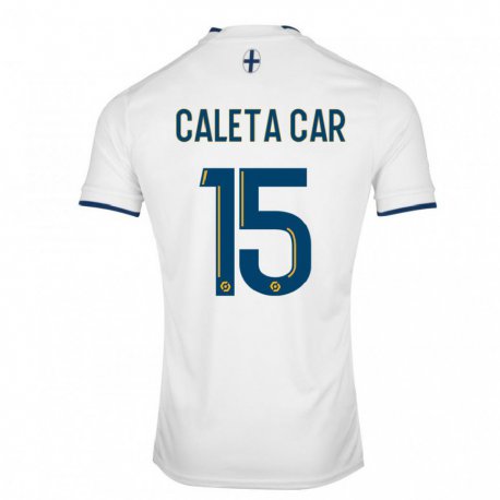 Kandiny Kinder Duje Caleta-car #15 Weißer Saphir Heimtrikot Trikot 2022/23 T-shirt