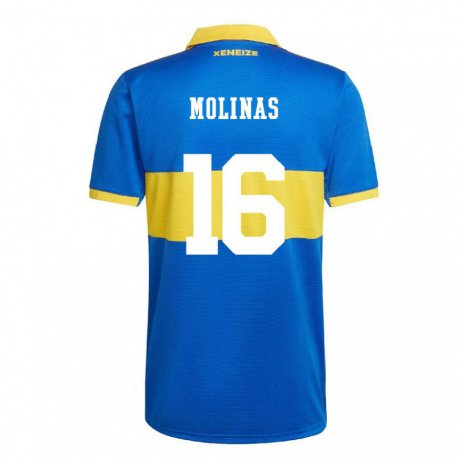 Kandiny Kinder Aaron Molinas #16 Olympiagelb Heimtrikot Trikot 2022/23 T-shirt