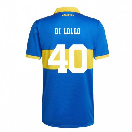 Kandiny Kinder Lautaro Di Lollo #40 Olympiagelb Heimtrikot Trikot 2022/23 T-shirt