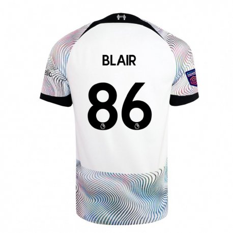 Kandiny Kinder Harvey Blair #86 Weiß Bunt Auswärtstrikot Trikot 2022/23 T-shirt