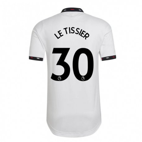 Kandiny Kinder Maya Le Tissier #30 Weiß Auswärtstrikot Trikot 2022/23 T-shirt