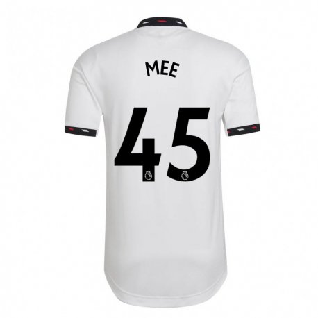 Kandiny Kinder Dermot Mee #45 Weiß Auswärtstrikot Trikot 2022/23 T-shirt