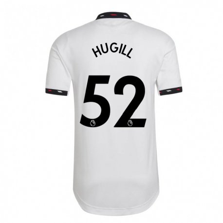 Kandiny Kinder Joe Hugill #52 Weiß Auswärtstrikot Trikot 2022/23 T-shirt