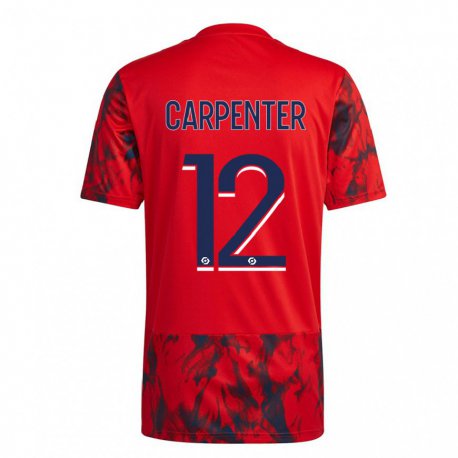 Kandiny Kinder Ellie Carpenter #12 Roter Raum Auswärtstrikot Trikot 2022/23 T-shirt