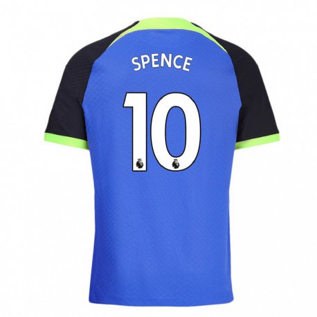 Kandiny Kinder Drew Spence #10 Blau Grün Auswärtstrikot Trikot 2022/23 T-shirt