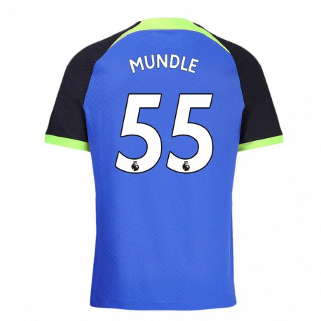 Kandiny Kinder Romaine Mundle #55 Blau Grün Auswärtstrikot Trikot 2022/23 T-shirt