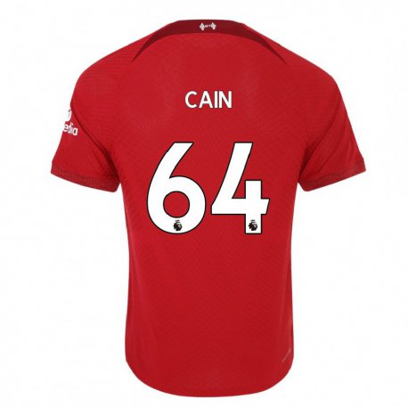Kandiny Herren Jake Cain #64 Dunkelrot Heimtrikot Trikot 2022/23 T-shirt
