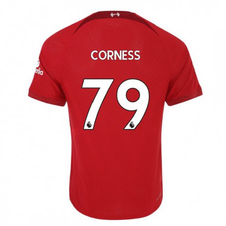 Kandiny Herren Dominic Corness #79 Dunkelrot Heimtrikot Trikot 2022/23 T-shirt