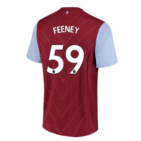 Kandiny Herren Josh Feeney #59 Wein Heimtrikot Trikot 2022/23 T-shirt