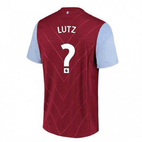 Kandiny Herren Charlie Lutz #0 Wein Heimtrikot Trikot 2022/23 T-shirt