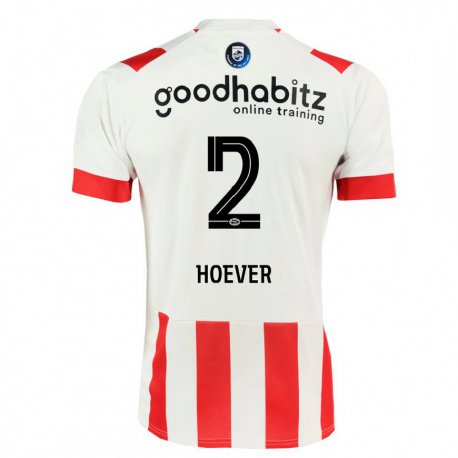 Kandiny Herren Ki-jana Hoever #2 Dunkelrosa Heimtrikot Trikot 2022/23 T-shirt