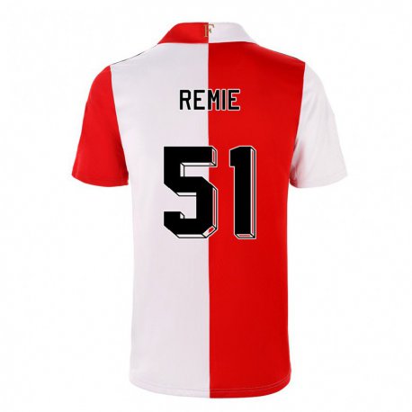 Kandiny Herren Devin Remie #51 Chili Weiß Heimtrikot Trikot 2022/23 T-shirt