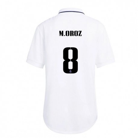 Kandiny Herren Maite Oroz #8 Weiß Lila Heimtrikot Trikot 2022/23 T-Shirt